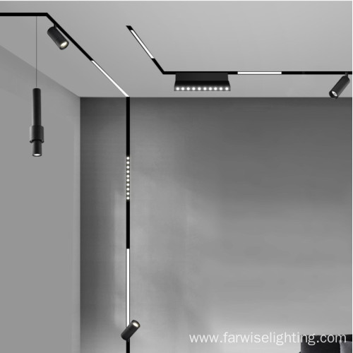 plaster ceiling 20 wildth LED magnetic track profile